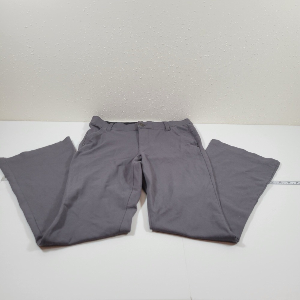 One 5 One Women's Pants Goddess Fit Bootcut Size 8/29 Charcoal Gray